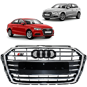Grade Parachoque Dianteiro Audi A3 S3 2017 2018 2019 2020