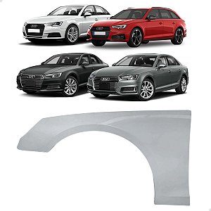 PARALAMA DIANTEIRO AUDI A4 AÇO 2015 16 17 18 2019 MOTORISTA
