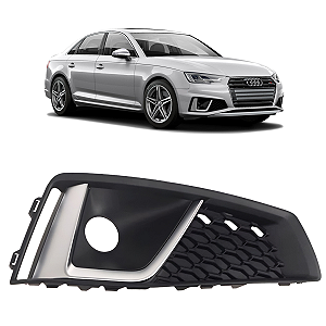 Grade Milha Dianteiro Audi A4 S Line 2019 2020 Passageiro