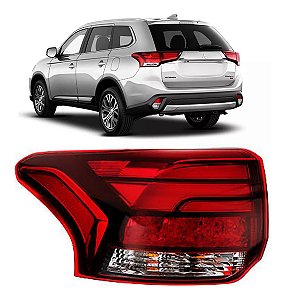Lanterna Traseira LED Mitsubishi Outlander 2016 2017 2018 2019 2020 2021 Esquerda Motorista Novo