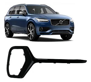 FRISO APLIQUE GRADE FAROL MILHA VOLVO XC90 2018 2019 DIREITA