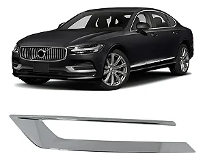 FRISO ACABAMENTO GRADE MILHA VOLVO S90 2017 2021 MOTORISTA