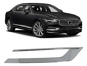 Friso Acabamento Grade Milha Volvo S90 2017 19 2021 Direito