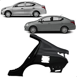 RETALHO FOLHA LATERAL MOTORISTA NISSAN VERSA 2012 2016 2021