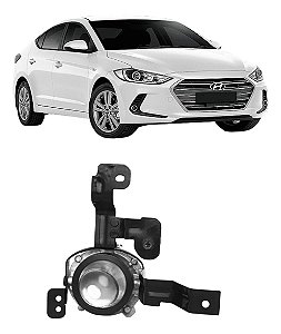 Farol Milha Auxiliar Elantra 2017 2018 Lado Passageiro Novo