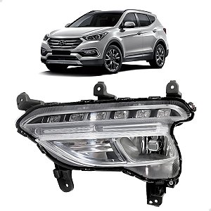 FAROL MILHA DIANTEIRO SANTA FÉ 2016 2017 2018 MOTORISTA NOVO