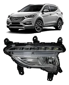 FAROL MILHA DIANTEIRO SANTA FÉ 2016 2017 2018 MOTORISTA NOVO