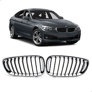 GRADE SUPERIOR CROMADA BMW 320I GT SPORT 2014 2016 2017 PAR