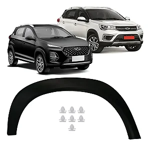 Alargador Friso Paralama Chery Tiggo 2 3x 2018 2019 2020 2023 Direito