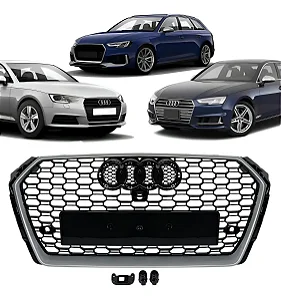 Grade Parachoque Dianteiro S4 Para Audi A4 2016 2017 2018