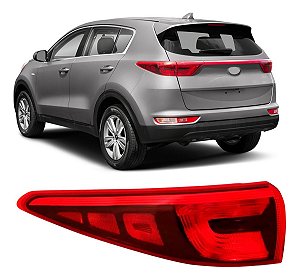 Lanterna Traseira Sportage 2017 2018 Sem Led Motorista