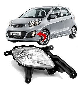 Farol Milha Kia Picanto 2012 2013 2014 2015 Neblina Le