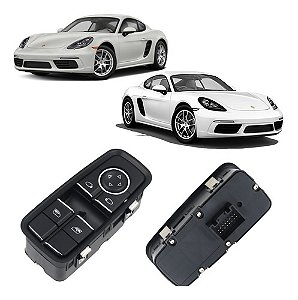 Interruptor Vidro Porsche Cayman Boxster 718 911 2012 2018