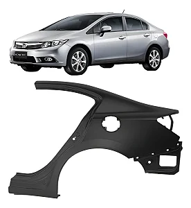 FOLHA RETALHO LATERAL TRASEIRA CIVIC 2012 2014 2016 ESQUERDA