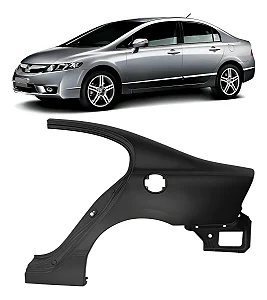 FOLHA RETALHO LATERAL TRASEIRA CIVIC 2007 2010 2011 ESQUERDO