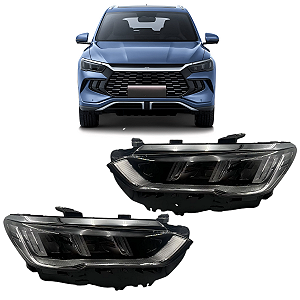 PAR FAROL DIANTEIRO LED BYD SONG PRO 2023 2024 2025