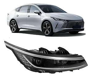 Farol LED Dianteiro Byd King 2024 2025 Lado Direito Passageiro