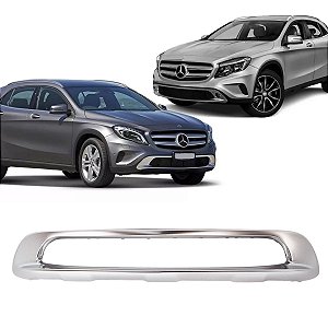 Spoiler Frontal Grade Cromada IMercedes Gla200 250 2014 2015 2016 nferior Frontal