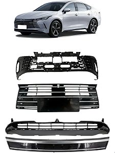 PARACHOQUE DIANTEIRO SPOILER GRADE  BYD KING 2024 2025 NOVO
