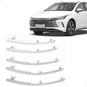 KIT FRISOS PARACHOQUE DIANTEIRO BYD KING 2024 2025 2026 ESQUERDO