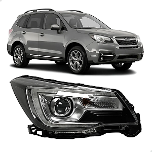 Farol Dianteiro Led Subaru Forester L 4x4 2017 2018 Direito