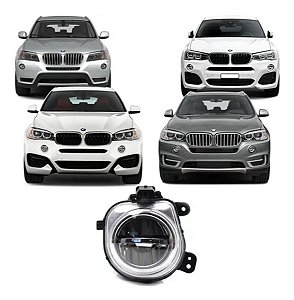 Farol Milha Auxiliar Led Bmw X3 X4 X5 X6 2014 2019 Esquerdo