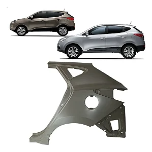 Folha Lateral Paralama Traseiro Esquerdo IX35 2010 2015 2022