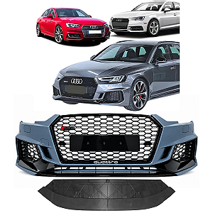 Parachoque Dianteiro Body Kit Rs4 Para Audi A4 2017 2018 2019