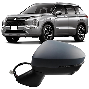RETROVISOR OUTLANDER 2025 2026 LADO ESQUERDO COM CAMERA