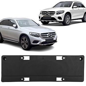 SUPORTE DE PLACA PARACHOQUE MERCEDES GLC 250 2016 2017 2018