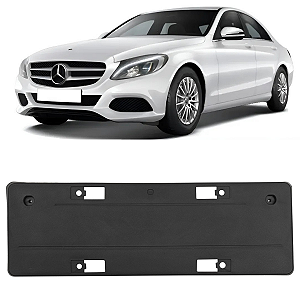 SUPORTE PLACA FRONTAL MERCEDES C180 C200 C300 2015 2017 2018