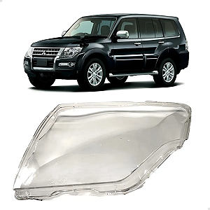 Lente Farol Mitsubishi Pajero Full 2015 2016 2021 Esquerdo Motorista