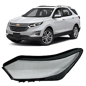 Lente Farol Equinox 2017 2018 2019 2020 2021 Esquerdo Motorista
