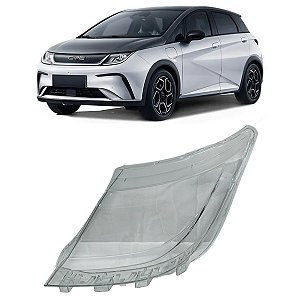 Lente Farol Byd Dolphin 2023 2024 2025 Lado Esquerdo Motorista