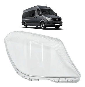 Lente Farol Sprinter Van Furgão 2017 2018 2019 Direito Passageiro