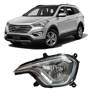 FAROL DE MILHA GRAND SANTA FÉ 2013 2014 2015 2016 ESQUERDO