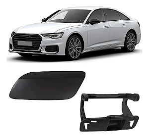 Tampa Do Esguicho Farol Dianteiro Audi A6 2019 2021 Esquerdo Motorista