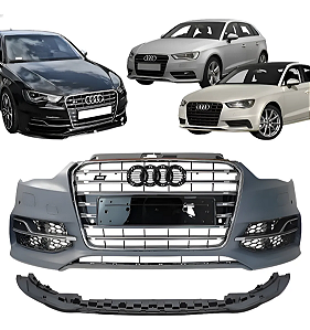 Parachoque Frontal Body Kit S3 Audi A3 2013 2014 2015 2016
