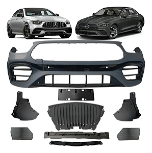 Body Kit Parachoque Dianteiro E63 Amg Para E300 2021 2022