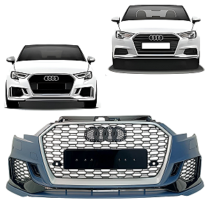 Body Kit Dianteiro Rs3 Para Audi A3 2017 2018 2019 2020 2021