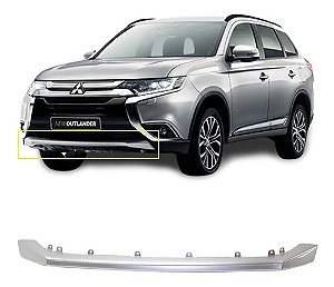 Spoiler Aplique Parachoque Dianteiro Outlander 2016 17 2018