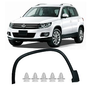 Friso Paralama Dianteiro Motorista Tiguan 2008 2009 2010 2011 2012 2013 2014 2015 2016 2017 5N0854732A9B9