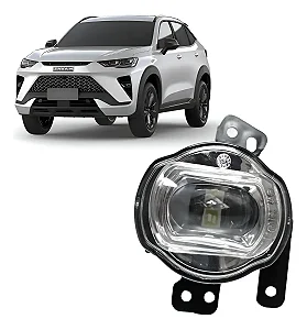 Farol Milha Led Dianteiro Gwm Haval H6 GT 2023 2024 2025 Lado Esquerdo Motorista