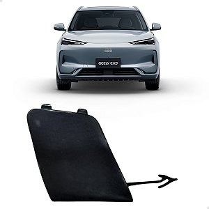 Tampa Reboque Parachoque Dianteiro Geely Ex5 2025 2026 Preto