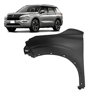 Paralama Frontal Aço Outlander Phev 2025 2026 Lado Esquerdo Motorista