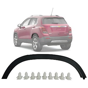 Alargador Paralama Motorista Traseiro Tracker 2014 2015 2016