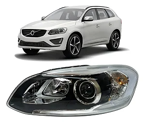 Farol Dianteiro Xenon Volvo Xc60 R Design 2014 2015 2016 2017 Esquerdo Motorista 31410608