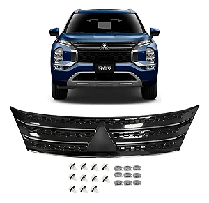 Grade Superior Dianteira Outlander Phev 2025 2026 Novo Preto 7450B582 7450B584