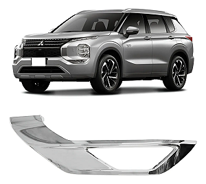 Friso Inferior Frontal Outlander Phev 2025 2026 Esquerdo Motorista Cromado 6407A457