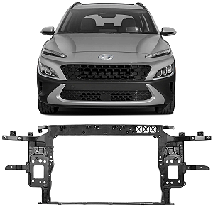 PAINEL FRONTAL RADIADOR REFORÇO MINI FRENTE KONA 2023 2024